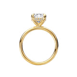 Romance Diamond Hidden Halo Engagement Ring