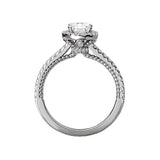 Romance - Halo Detailed Diamond Setting