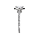 Romance - Halo Detailed Diamond Setting