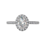 Romance - Halo Detailed Diamond Setting