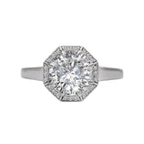 Romance Semi-Mount Diamond Engagement Ring