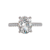 Romance Semi-Mount Diamond Engagement Ring # 160223-OV300