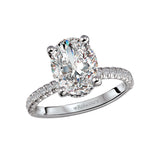 Romance Semi-Mount Diamond Engagement Ring # 160223-OV300