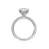 Romance Diamond Semi-Mount Engagement Ring # 160229-RD200
