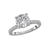 Romance Diamond Semi-Mount Engagement Ring # 160229-RD200