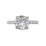 Romance Diamond Semi-Mount Engagement Ring # 160229-RD300