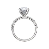 Diamond Semi-Mount Engagement Ring