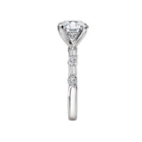 Diamond Semi-Mount Engagement Ring