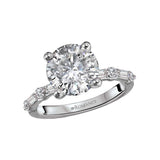 Diamond Semi-Mount Engagement Ring