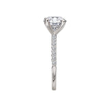 Diamond Semi-Mount Engagement Ring
