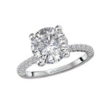 Diamond Semi-Mount Engagement Ring