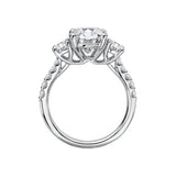 Diamond Semi-Mount Engagement Ring