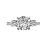Diamond Semi-Mount Engagement Ring