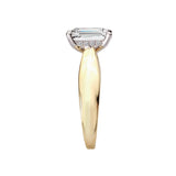 Romance Diamond Semi-Mount Hidden Halo Engagement Ring 160235-EM200Y