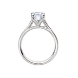 Diamond Hidden Halo Engagement Ring