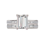 Diamond Hidden Halo Engagement Ring