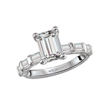 Semi-Mount Diamond Engagement Ring