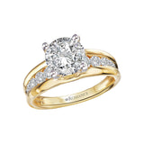 Semi-Mount Diamond Engagement Ring