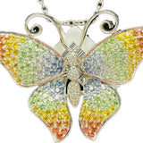 18kw Vintage Sapphire Pin/Pendant