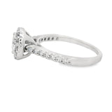 White Gold Round Brilliant Diamond Engagement Ring