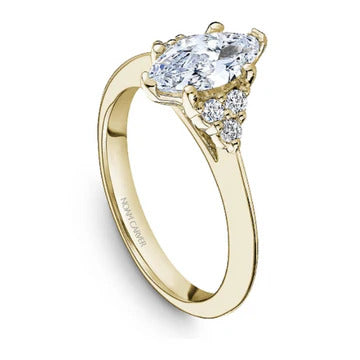 Noam Carver Marquise Diamond Engagement Ring