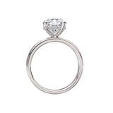 Bold Band Semi-Mount Diamond Engagement Ring