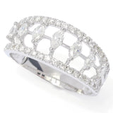 Sonia Bitton Galerie de Bijoux 14KW Gold 0.80ctw Marquise Diamond Ring