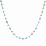 Sabrina Designs 14K Gold Choice of Gemstone & Length Station Necklace