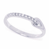 Gems of Distinction 14K Gold 0.15ctw Diamond "Connections" Band Ring