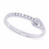 Gems of Distinction 14K Gold 0.15ctw Diamond "Connections" Band Ring