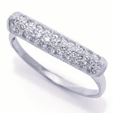 Sonia Bitton Galerie de Bijoux 14K Gold 0.31ctw Diamond Pave Barrel Ring