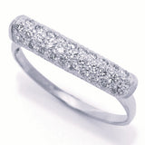 Sonia Bitton Galerie de Bijoux 14K Gold 0.31ctw Diamond Pave Barrel Ring