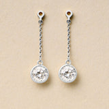 Peace Jewelers Choice of 14K Gold 1.00ctw Lab Grown Diamond Drop Earring Jackets