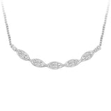 Diamond Marquee Shapped Neckalce