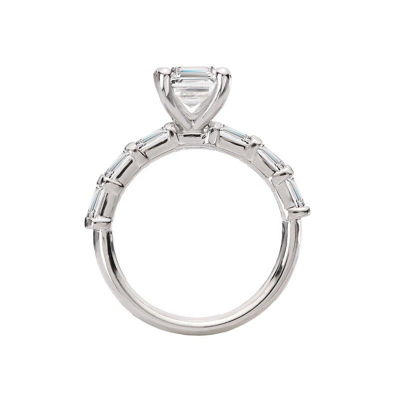 Semi-Mount Diamond Engagement Ring