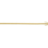 Metal Marketplace Int. 14K Yellow Gold 24‑Inch 3.9mm Solid Miami Cuban Link Chain – Model 394‑132‑24