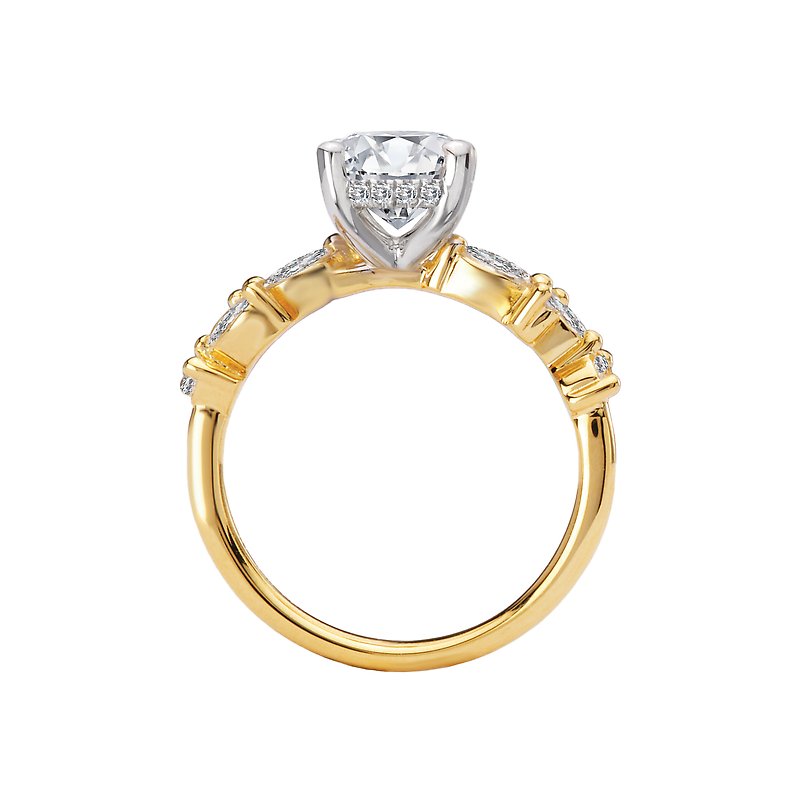 Semi-Mount Lab Grown Diamond Engagement Ring