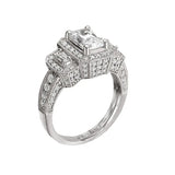 Romance Halo Semi-Mount Diamond Ring
