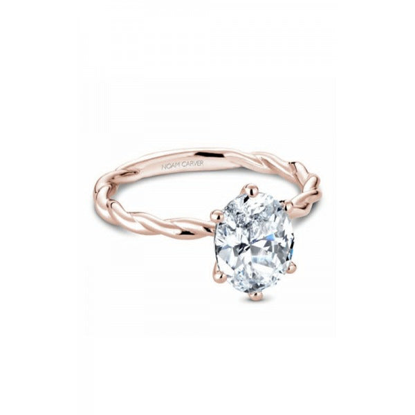 Noam Carver Twist Band Engagement Ring B167-01RA