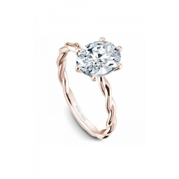Noam Carver Twist Band Engagement Ring B167-01RA