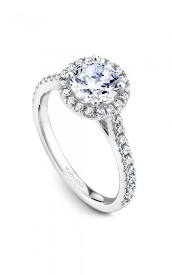 Noam Carver Halo Engagement Ring