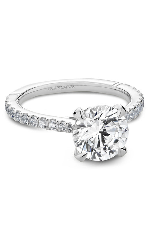 Noam Carver - Premium Diamond Head And Accented Setting