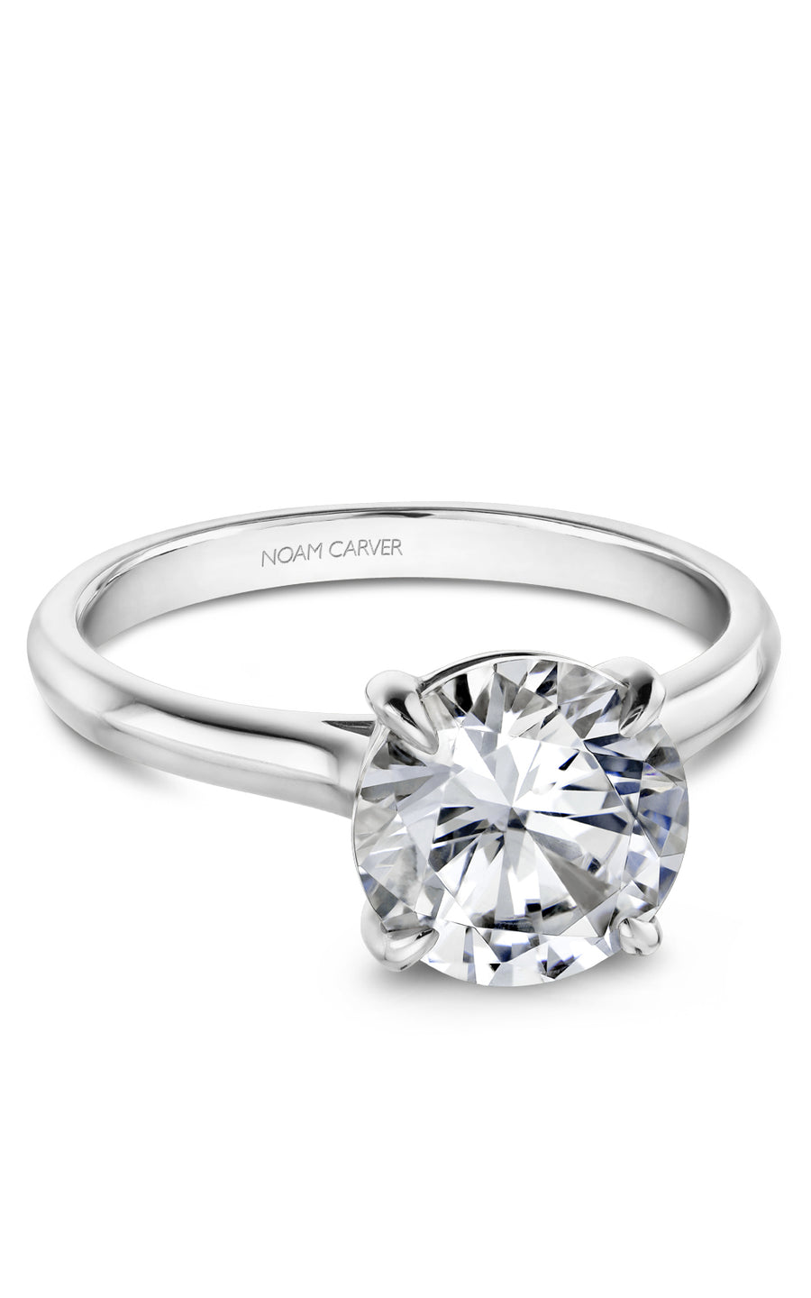 Noam Carver Classic Solitaire Engagement Ring