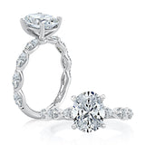 A.Jaffe Engagement Ring Mounting