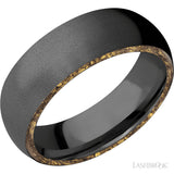 Lashbrook Wedding Band, Lashbrook, and Zirconium Wedding Band Z7DSIDE/NUGGET