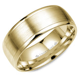 Noam Carver Classic Wedding Band – WB-7023 (14K Yellow Gold)