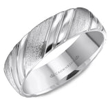 Noam Carver Carved Wedding Band – WB-8051-M10