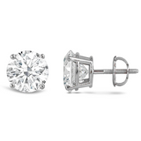 2 Carat Total Weigh Lab Grown 14kw Diamond Stud Earrings