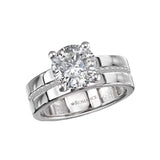 Diamond Semi-Mount Engagement Ring