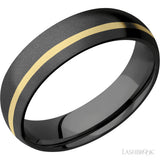 Lashbrook Wedding Band, Lashbrook, and Zirconium Wedding Band Z6D11OC/14KY
